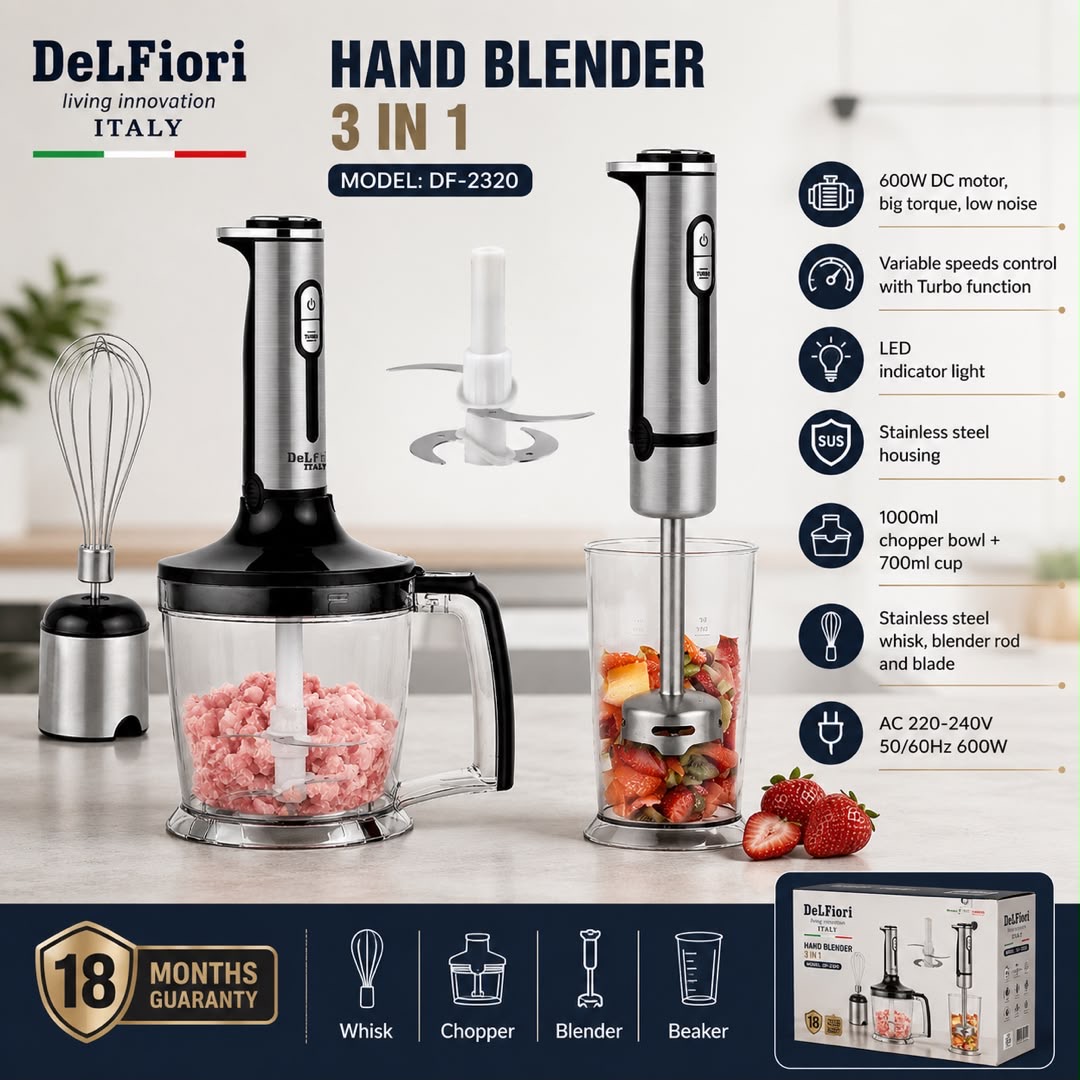 گوشت کوب برقی  سه کاره دلفیوری مدل Df2320