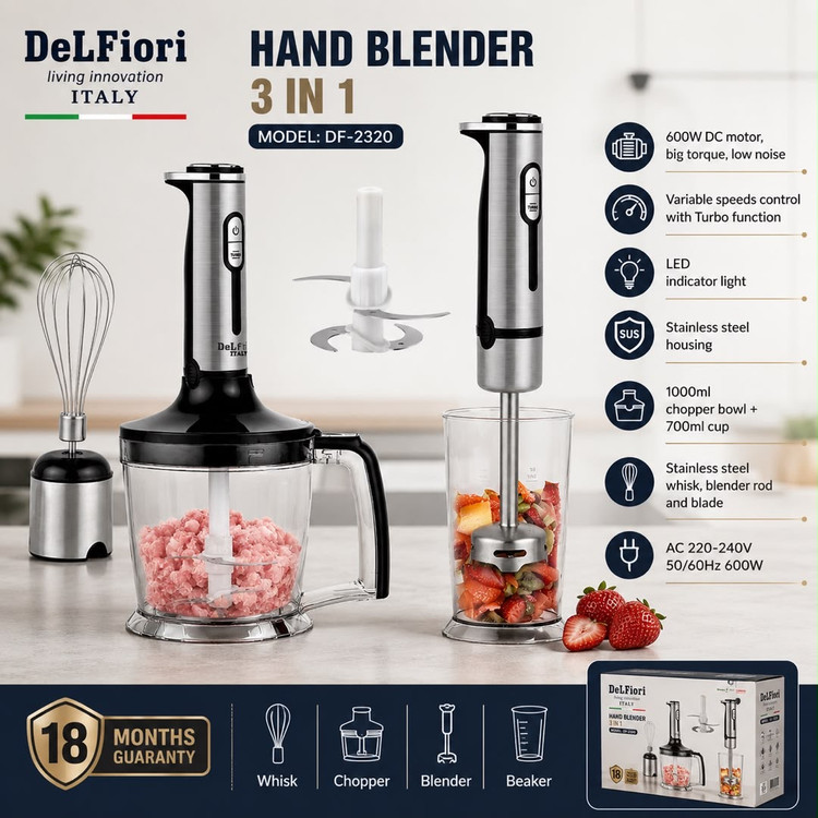 گوشت کوب برقی سه کاره دلفیوری مدل Df2320